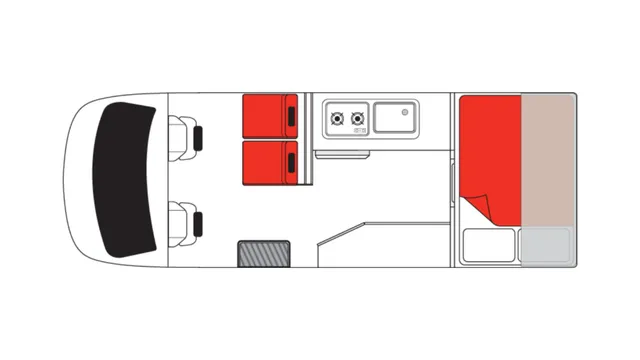 Mighty Highball night floor plan, Australia