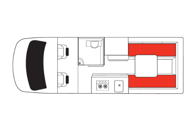 Mighty Duo day floor plan, Australia