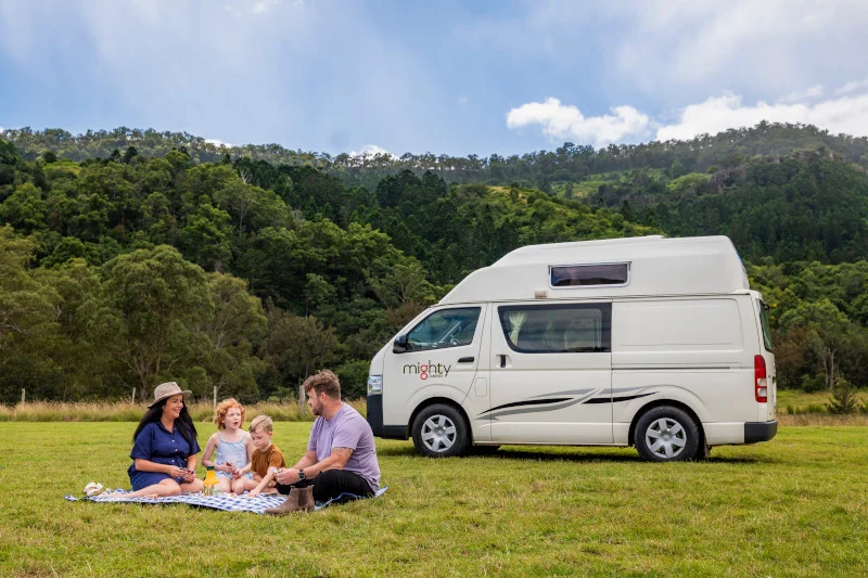 Mighty DeLITE campervan in Australia