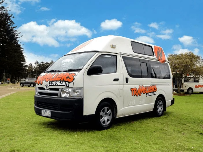 Travellers Autobarn Kuga campervan in Australia