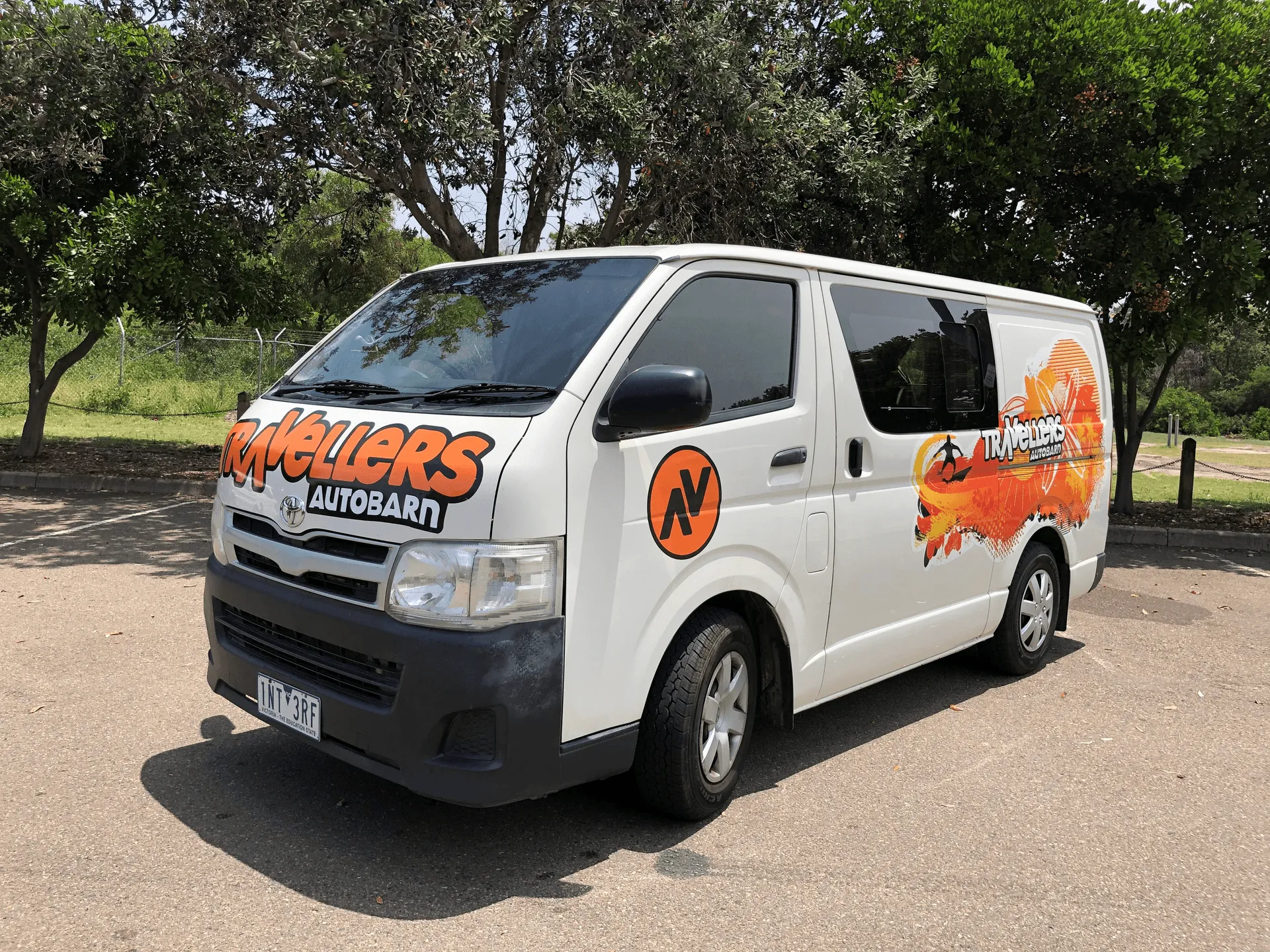 Travellers Autobarn Chubby campervan in Australia