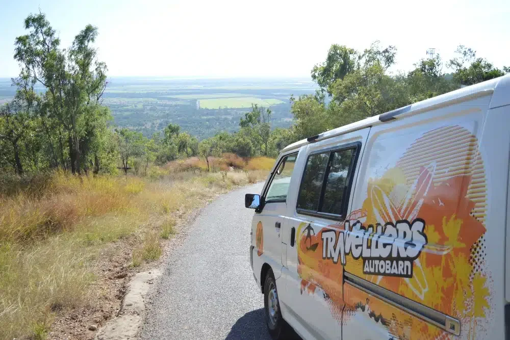 Travellers Autobarn Budgie campervan in Australia