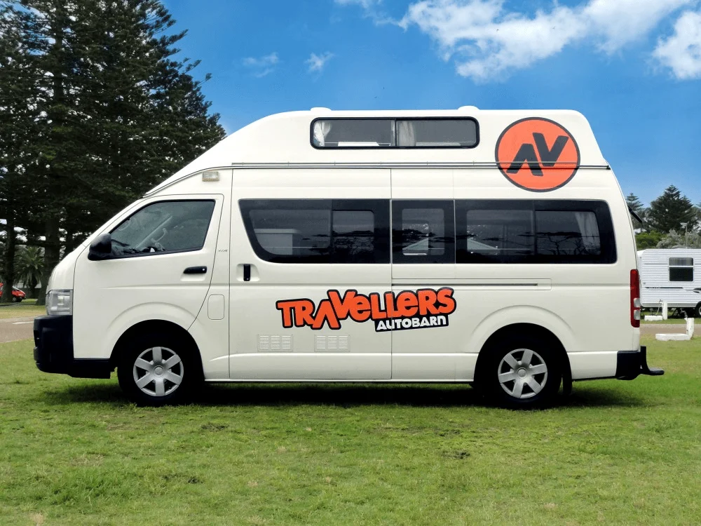 Travellers Autobarn Hi5 campervan in New Zealand