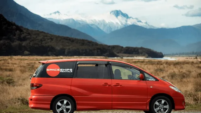 Spaceships Beta campervan in New Zealand