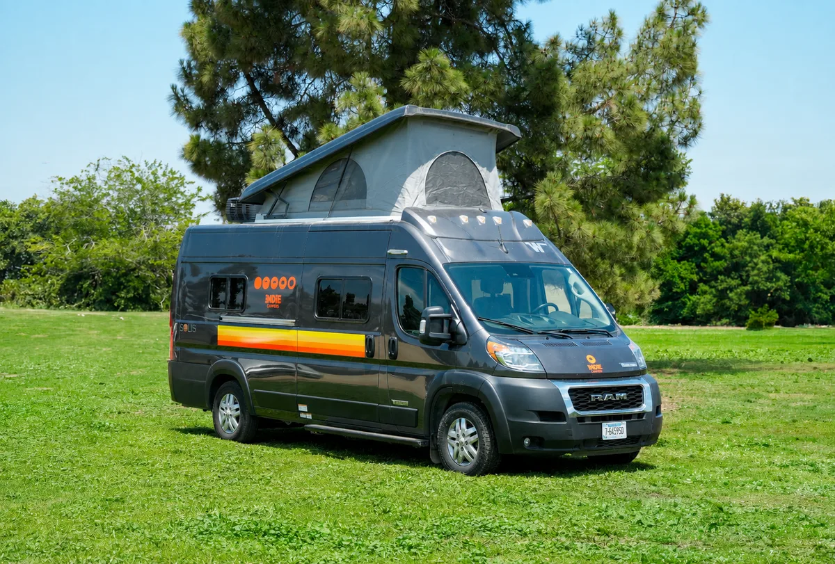 Indie Campers Active Plus campervan in USA