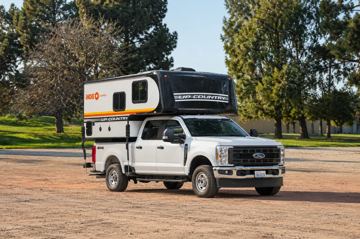 Indie Campers Adventure Plus truck camper in USA