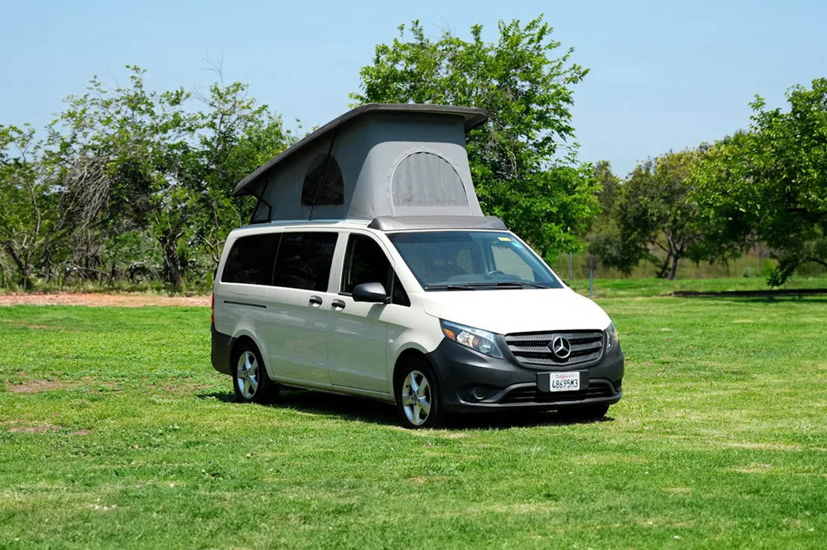 Indie Campers California campervan in USA