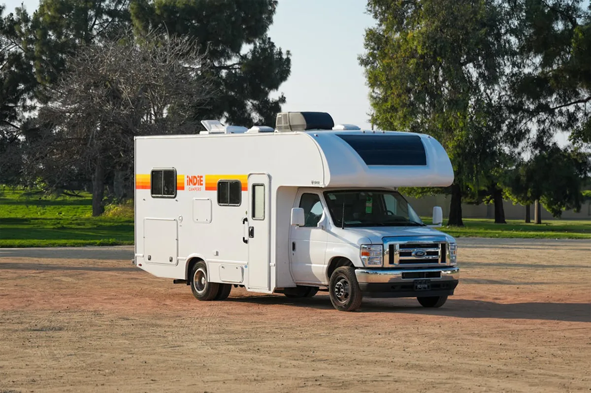 Indie Campers Comfort motorhome in USA