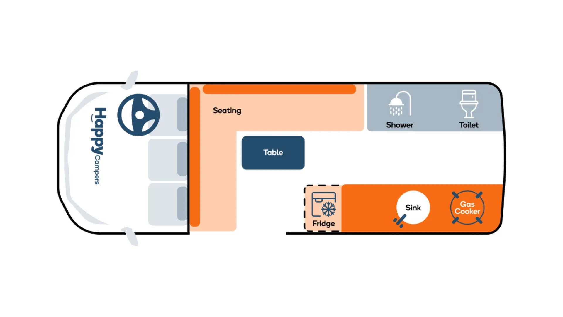 Happy Summit night floor plan, New Zealand
