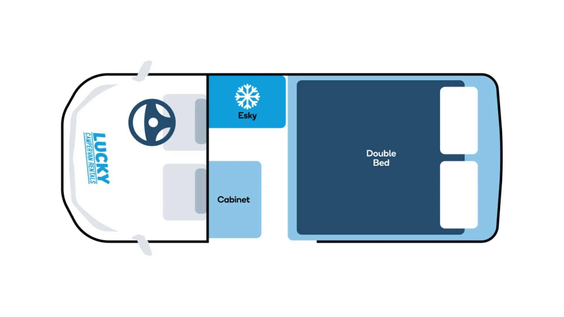 Lucky Rodeo night floor plan, New Zealand