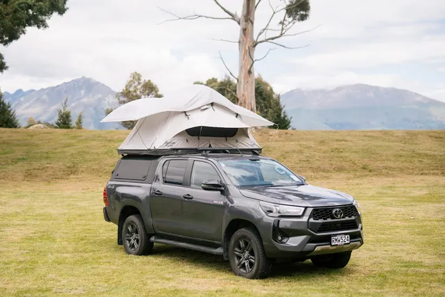 Trekker Hilux Single Tent 4WD camper in New Zealand