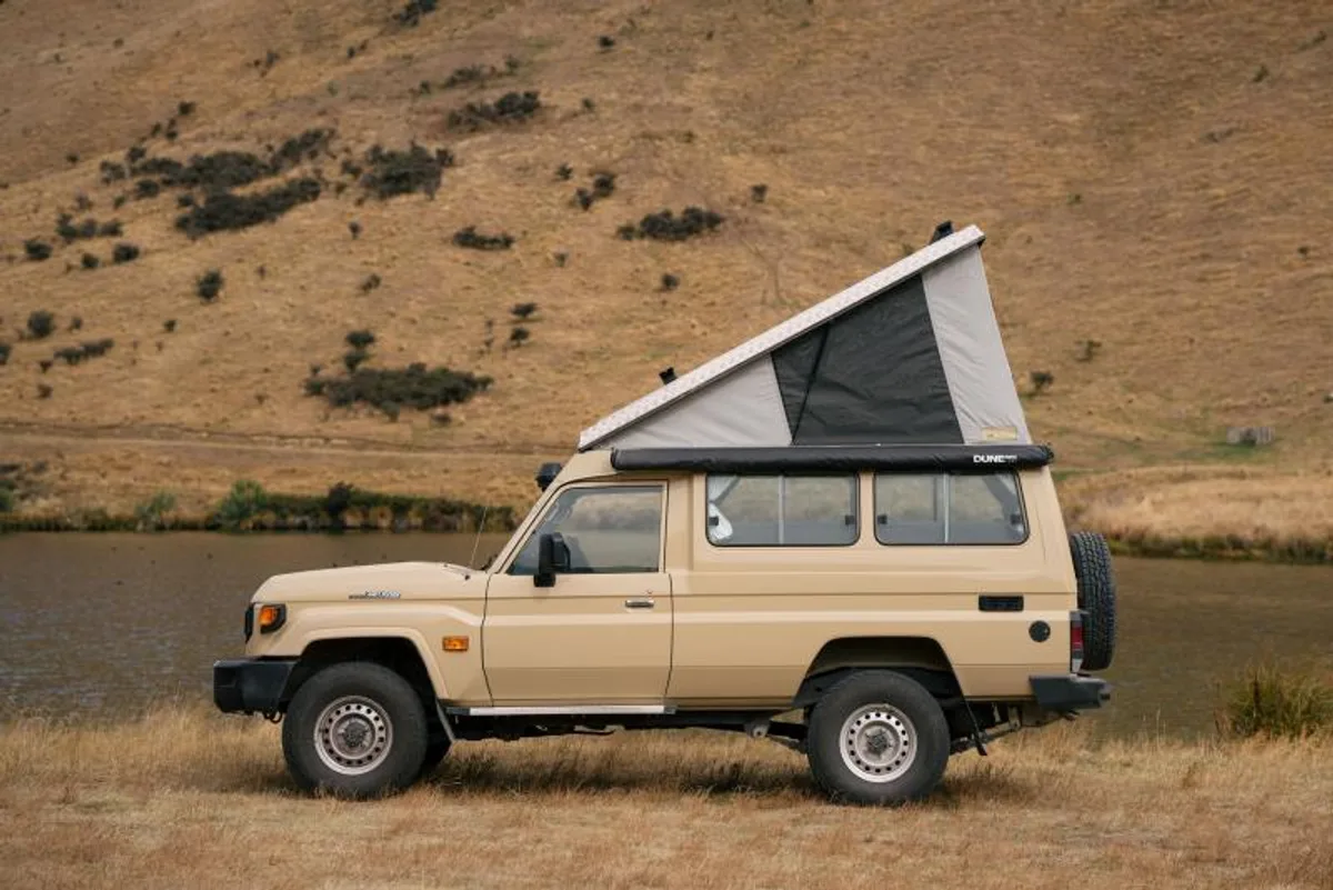 Trekker Land Cruiser Troopy 4WD camper in New Zealand