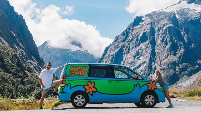 Campervan Village Mystery Machine 2 campervan in New Zealand