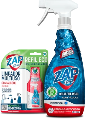 pack de produtos zap para limpeza geral