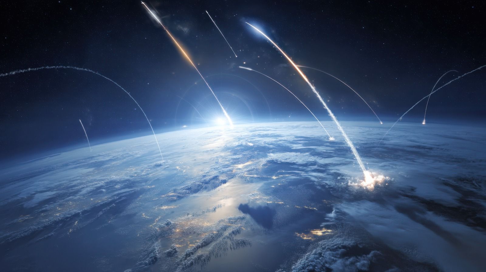 Missile Fire Plans for Defended Airfields: Multi-Objective Optimization using Quantum
