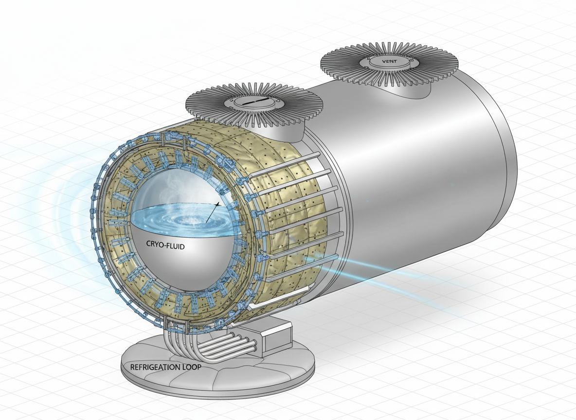 Cryogenic Tank Optimization: Constraints, Methods and Execution