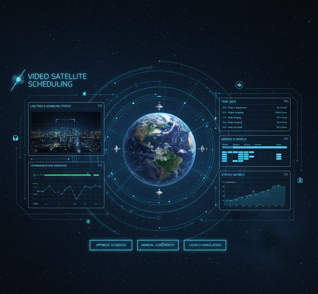 Optimizing Video Satellite Schedules for Multi-Object Missions