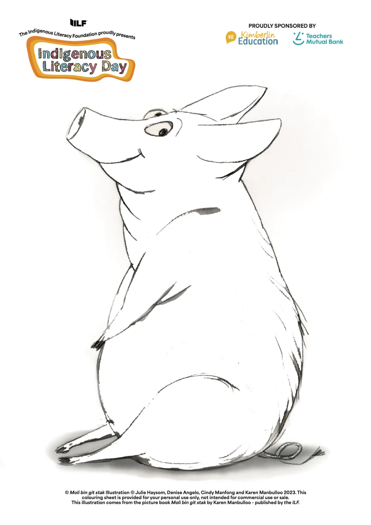 Moli Colouring In