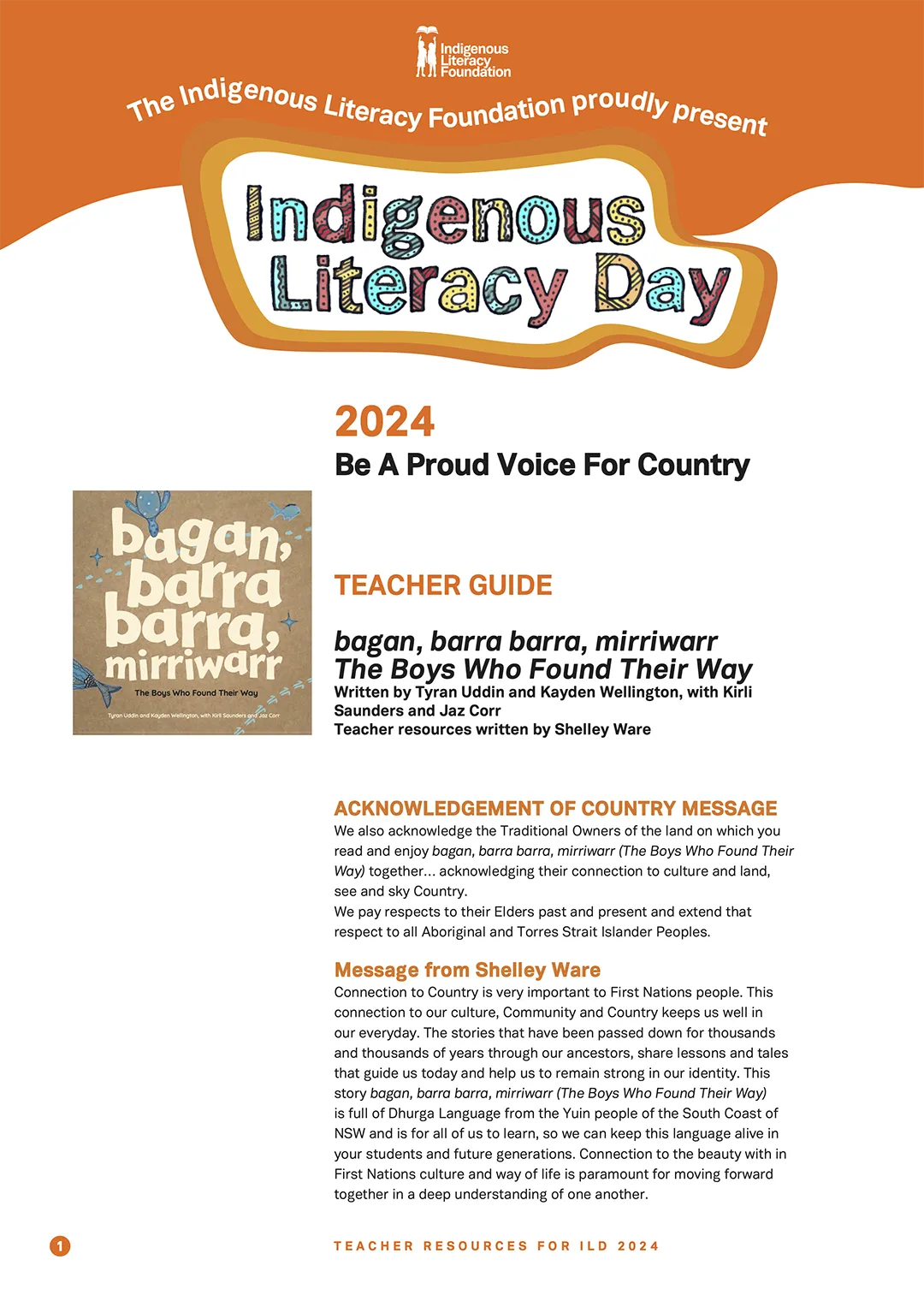 The Boys Who Found Their Way - Teacher's Resource