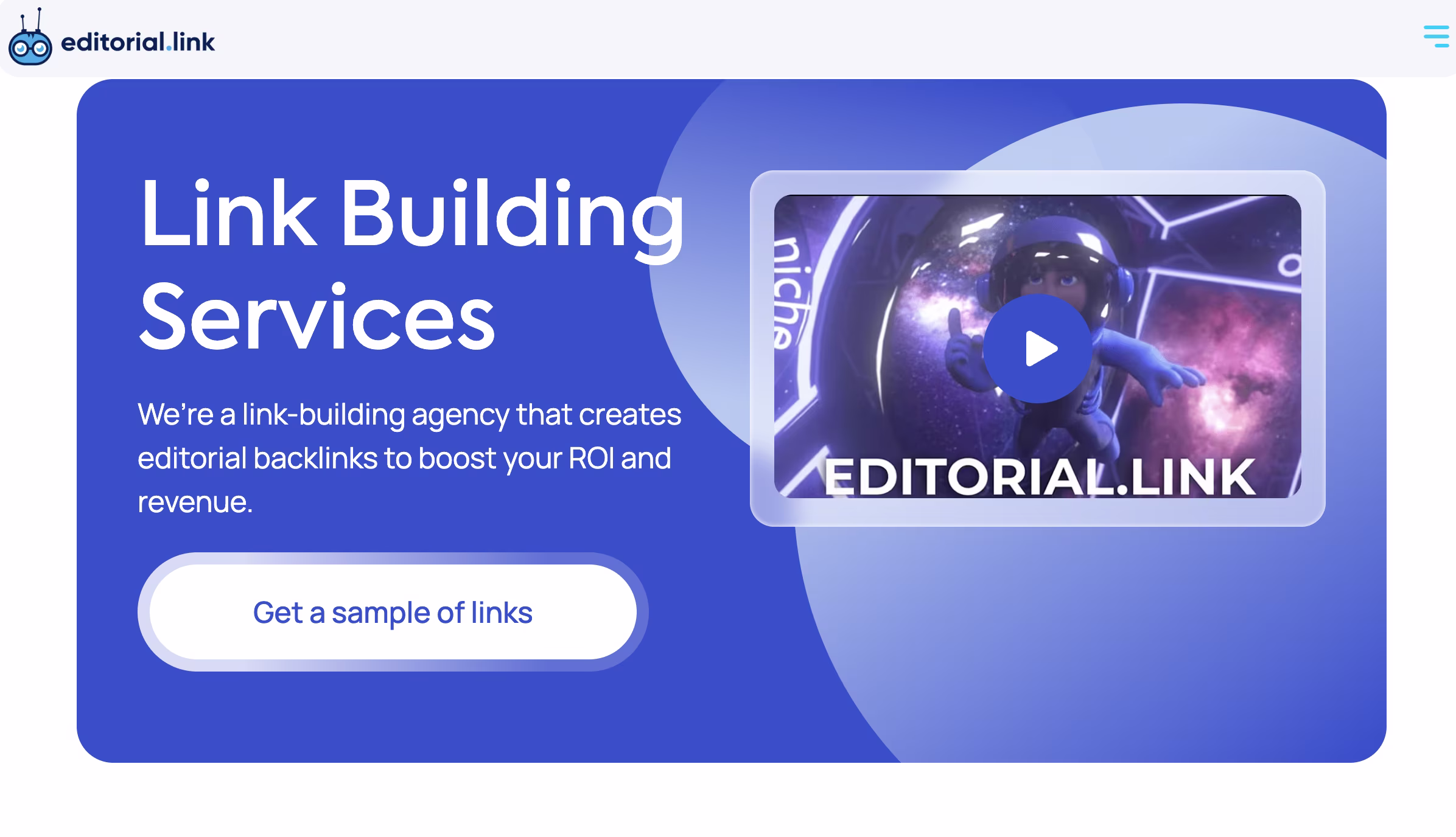 editorial.link homepage