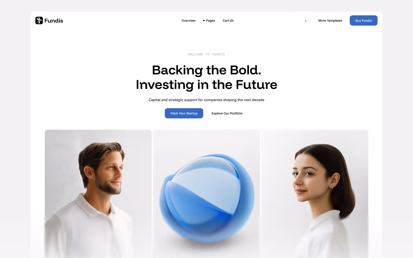 Investment Firms Webflow Template 3