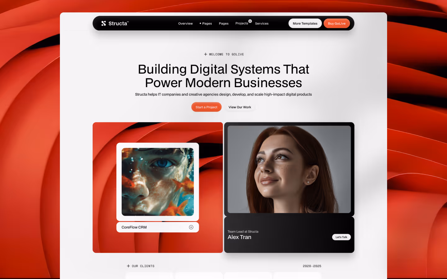 Structa | IT & Digital Services Webflow Template