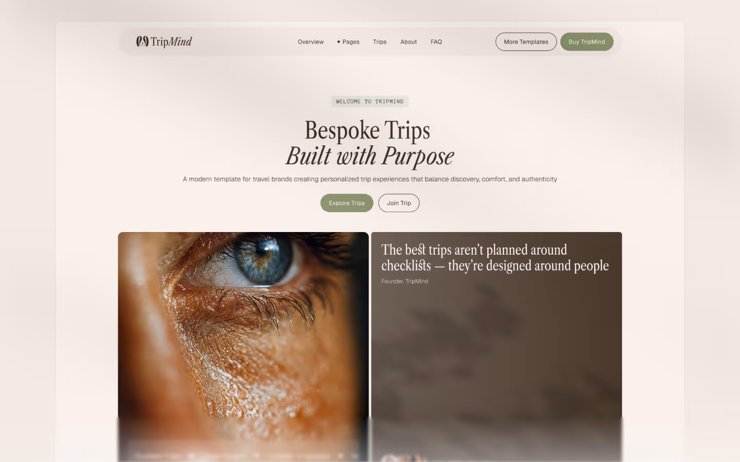 Trip Creators & Travel Studios Website Template
