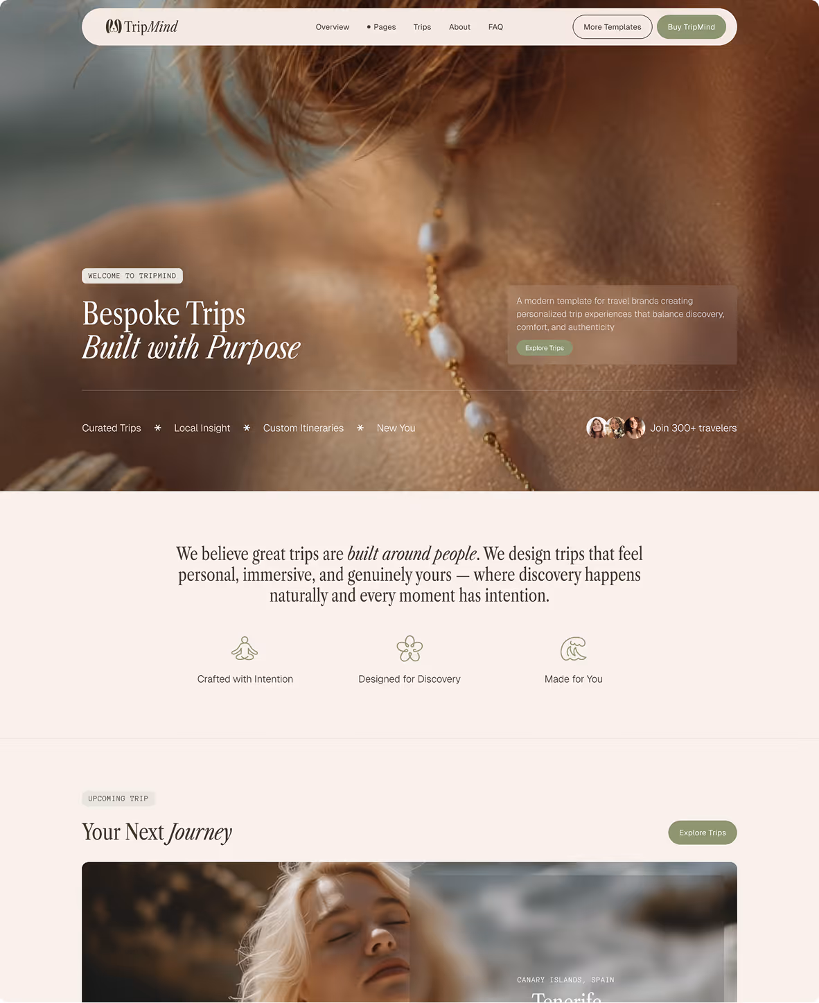 Travel studios & Custom trip Webflow Template