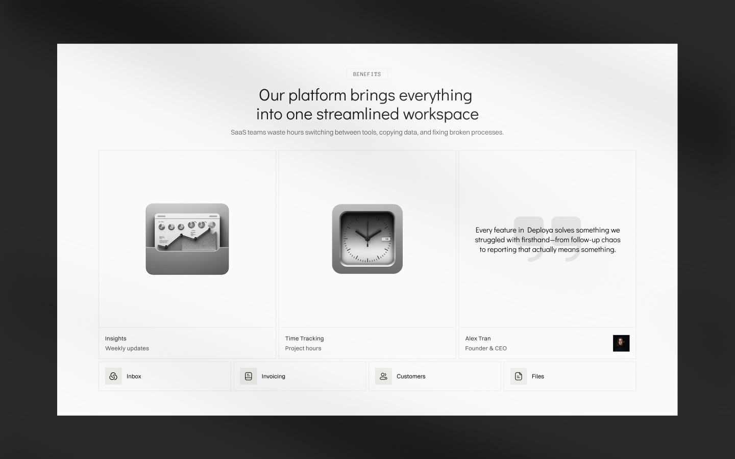 AI startup website template pages and layouts