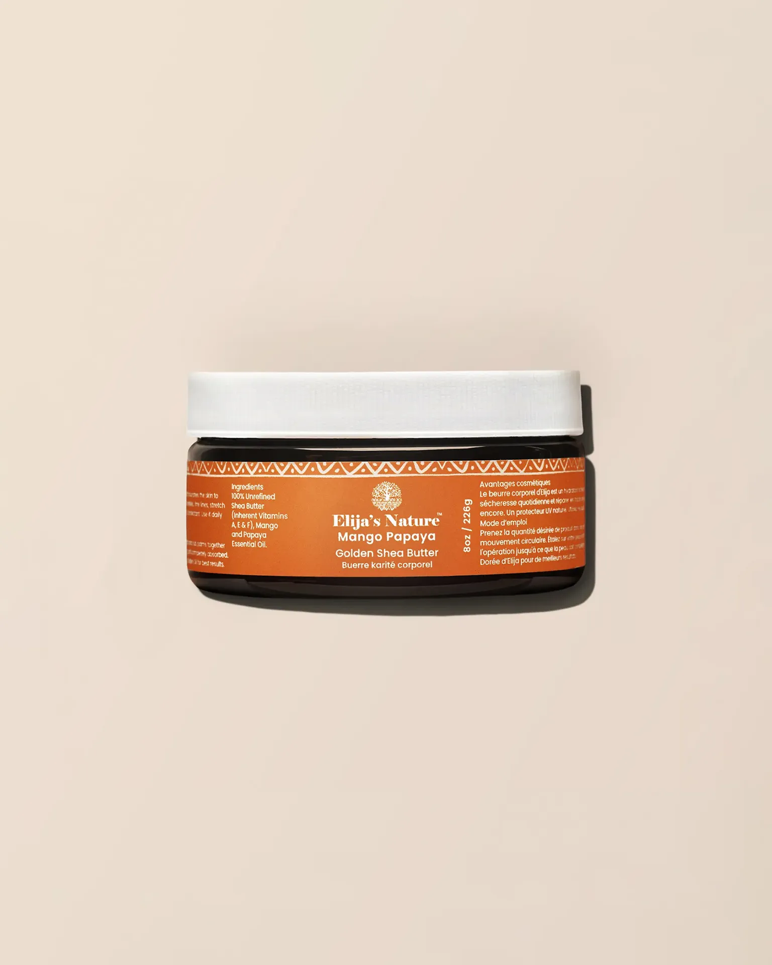 Elija's Nature | Mango Papaya Golden Shea Butter 8oz