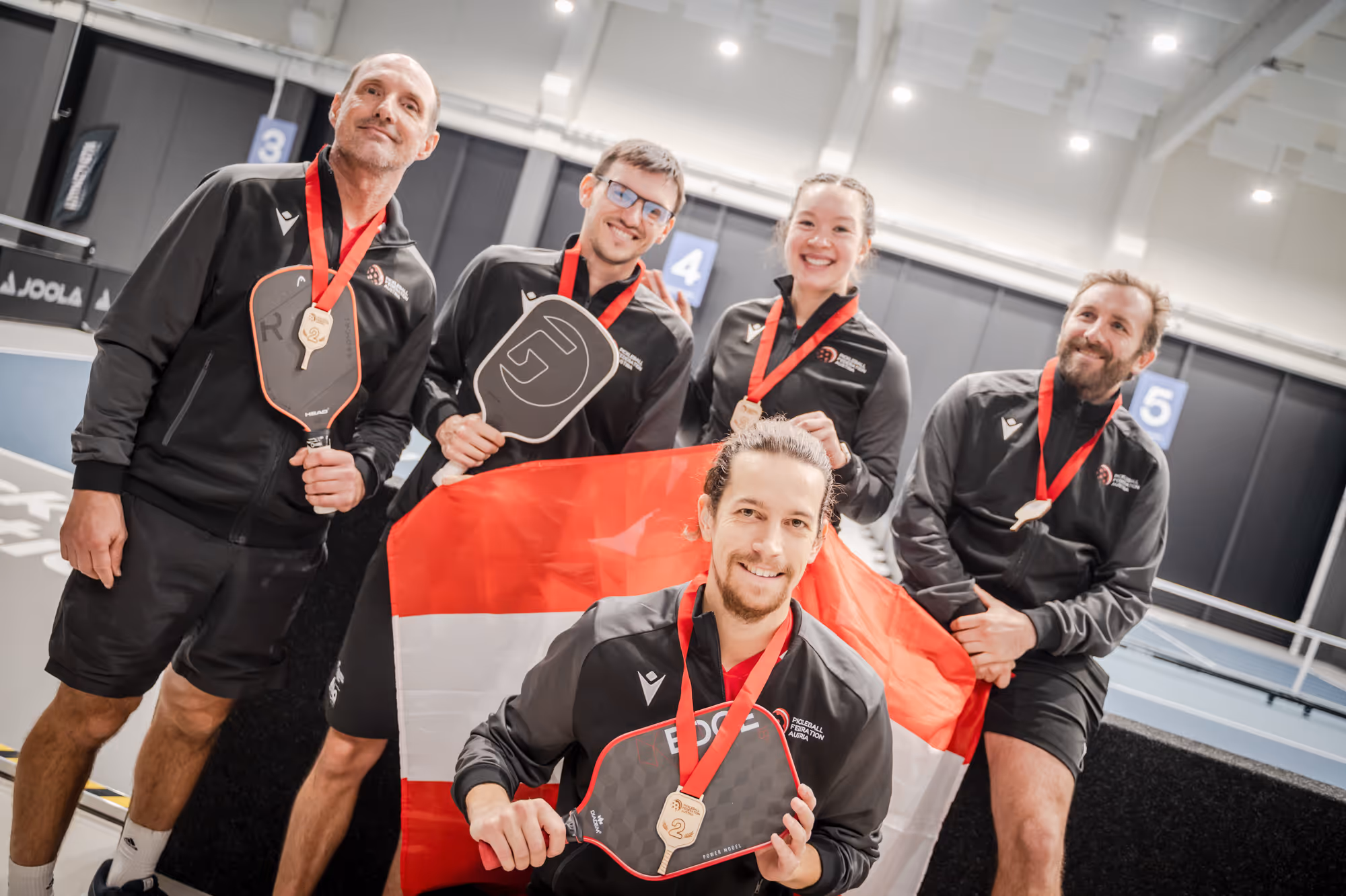 Nations Cup Österreich mit Medaillen