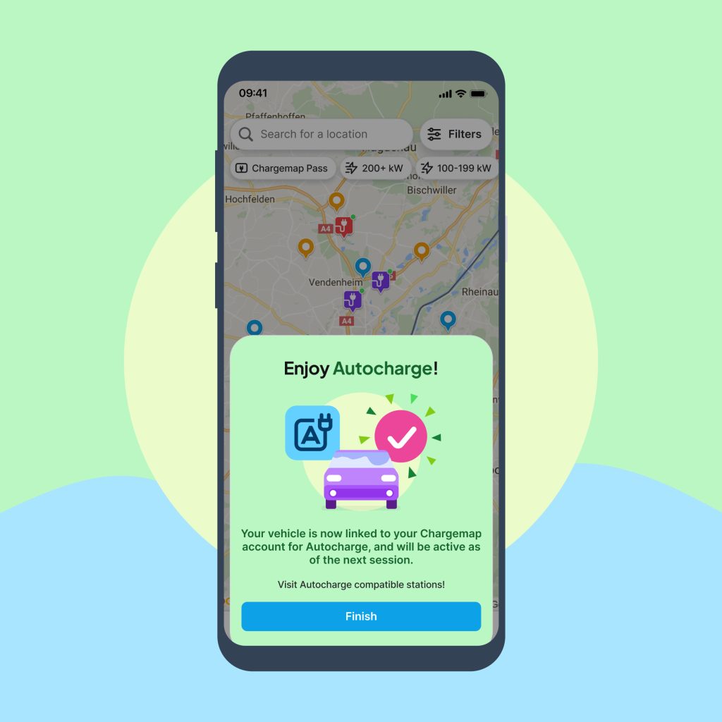 Successful Autocharge activation