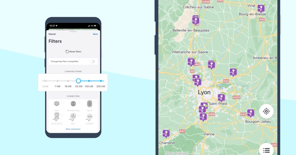 Prioritize fast charging stations in Chargemap