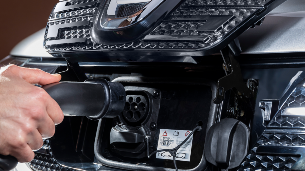 Anschlüsse und Steckdosen des Dacia Spring