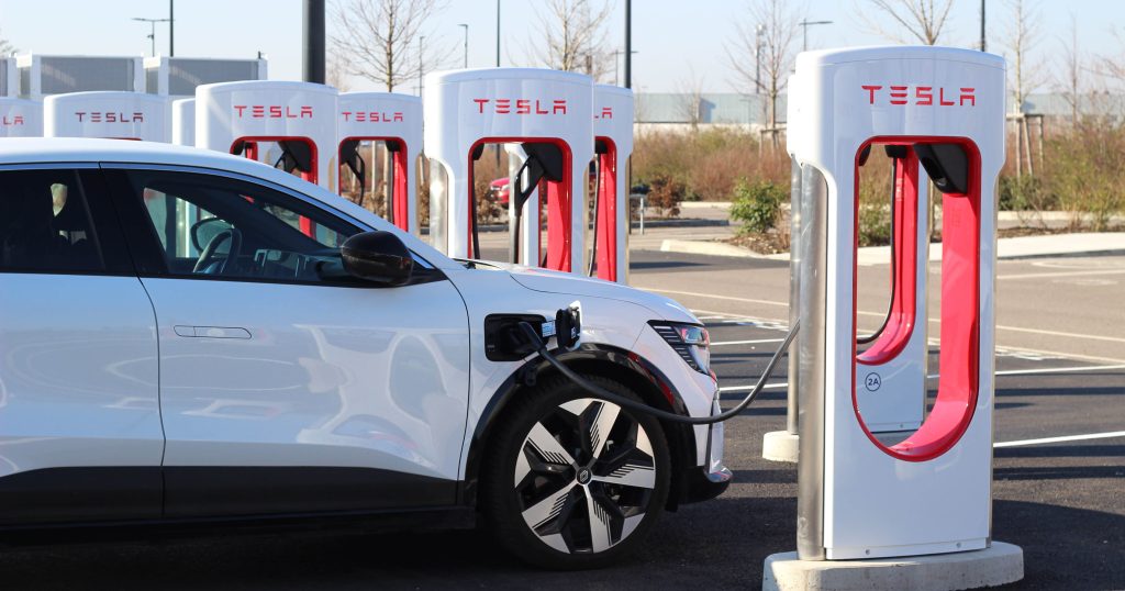 charging a non-tesla ev at tesla superchargers