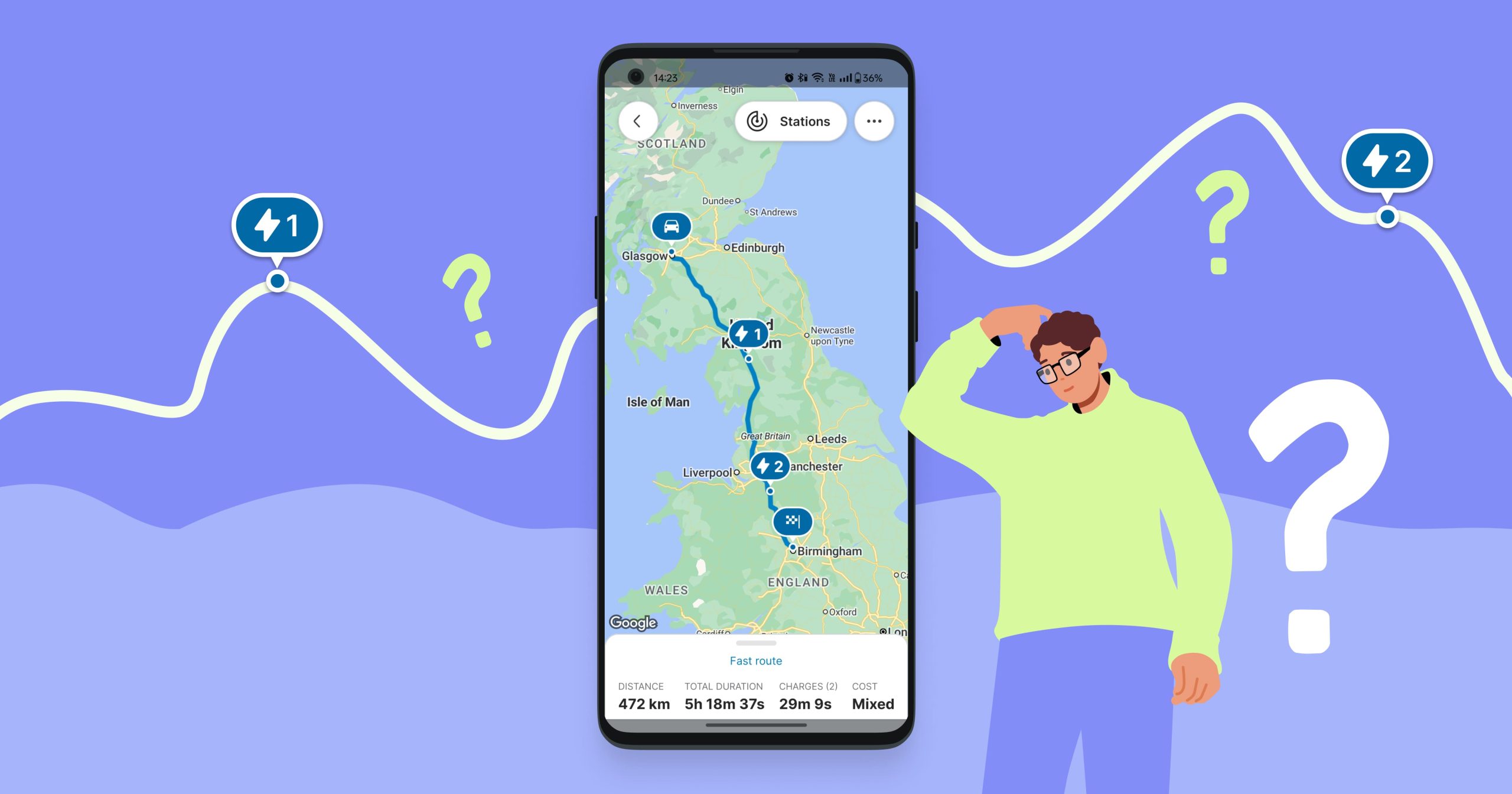 Chargemap route planner 101