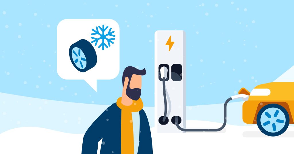 Pneus hiver pour voiture électrique
