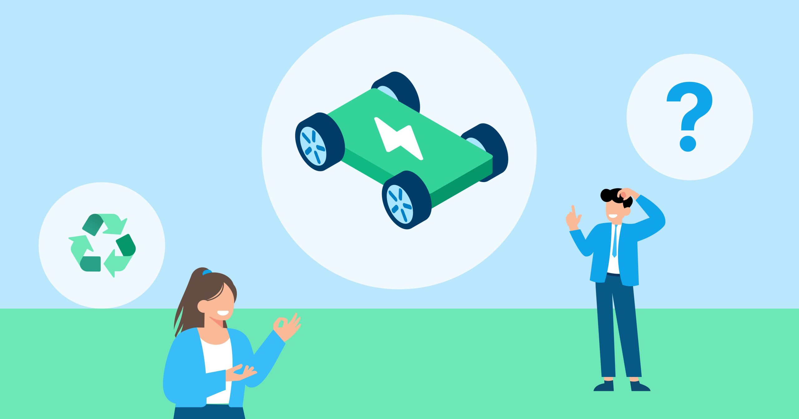 Recycling von Elektroautobatterien