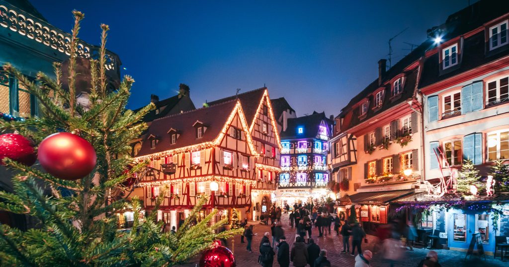 Christmas market in Colmar