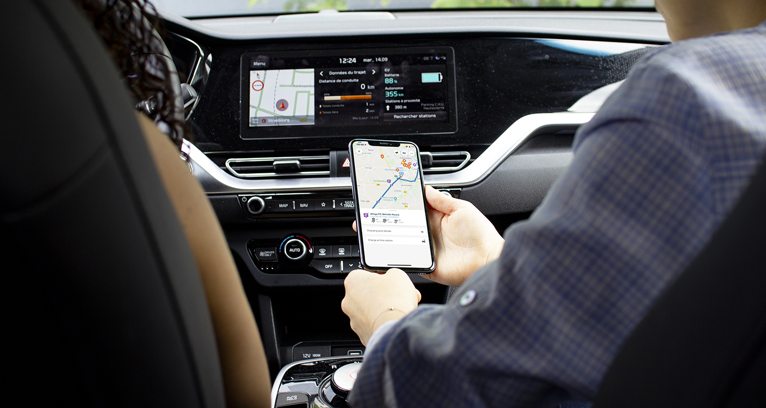 Chargemap route planner