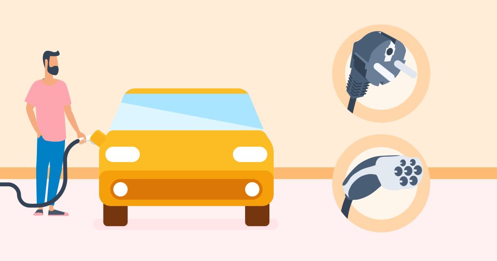 S'équiper de câbles de recharge pour long trajet en voiture électrique