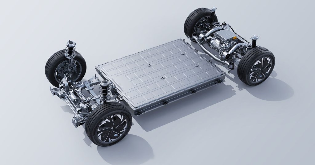 Batterieset des MG4 Electric