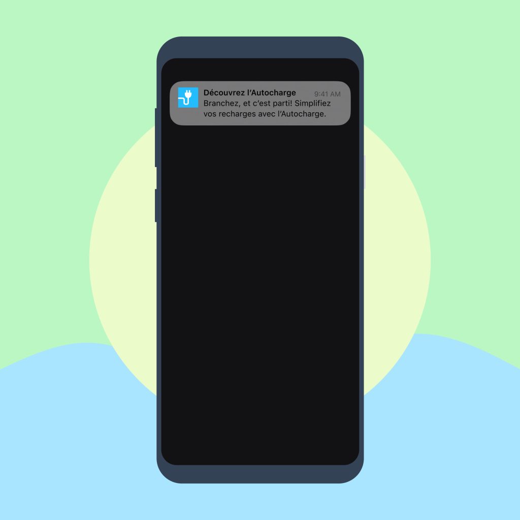Notification Autocharge Chargemap