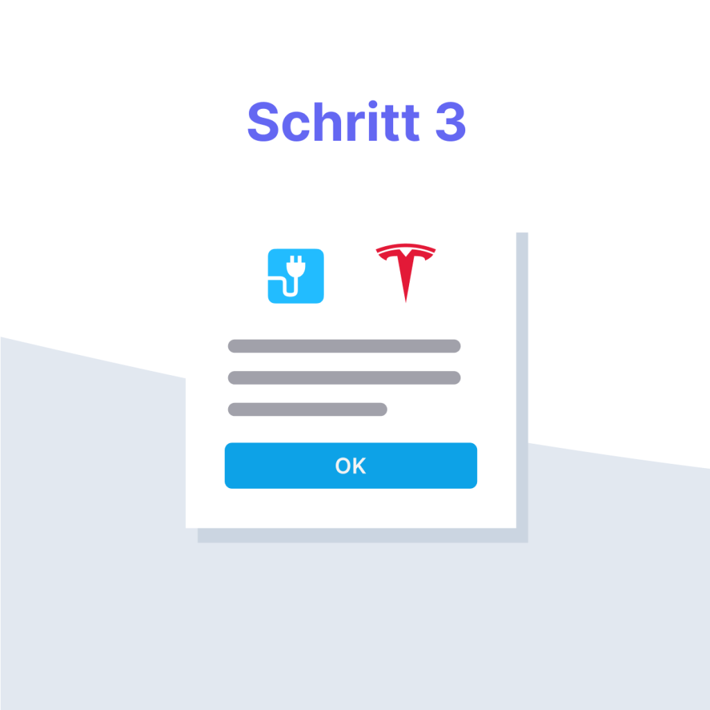 Bestätigen Sie die Verknüpfung Ihres Chargemap Passes