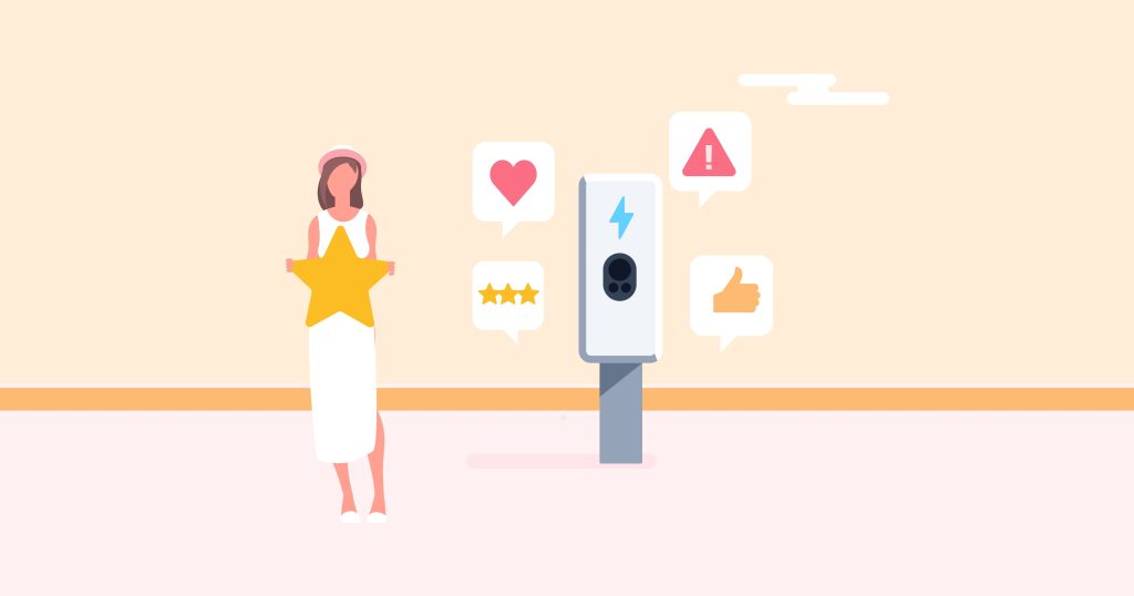 Chargemap-Bewertungen und Rezensionen zu Ladestationen