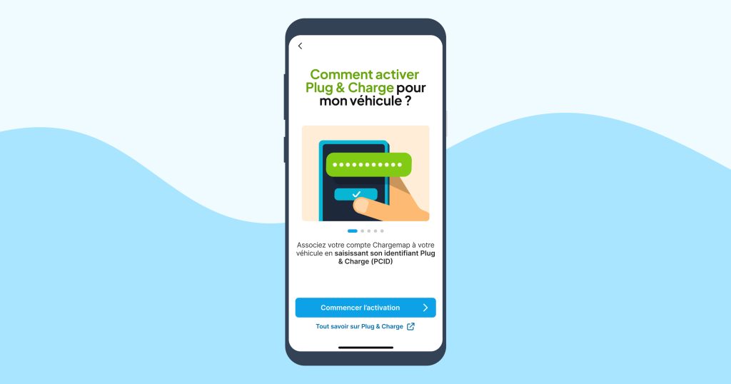 Activation du Plug & Charge dans l'app Chargemap