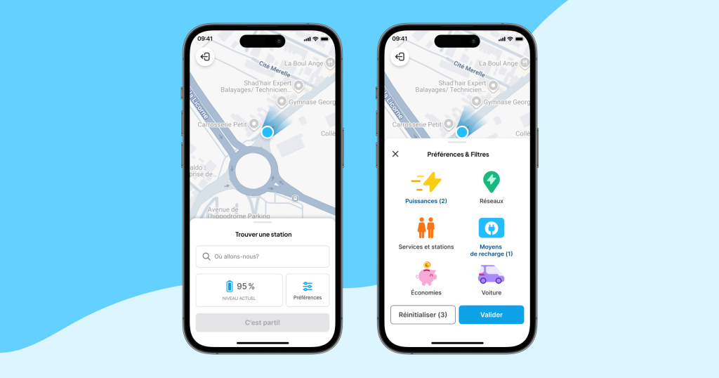 Réglages et préférences mode Copilot Chargemap