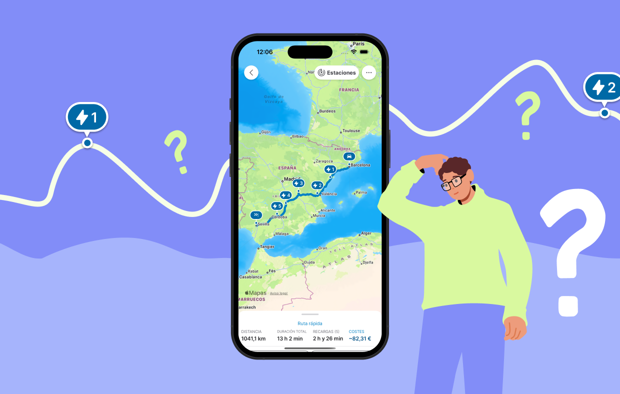Planificador de rutas Chargemap: cómo utilizarlo correctamente