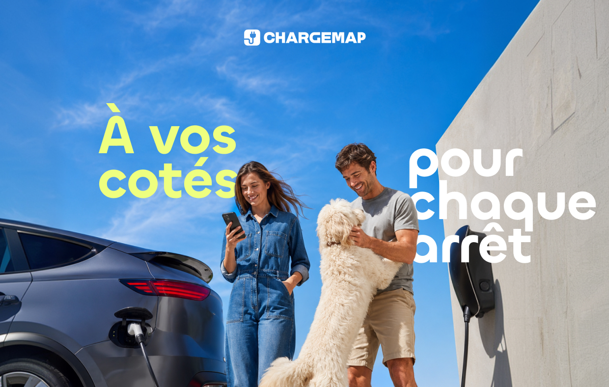 Chargemap évolue : nouvelle identité, même mission