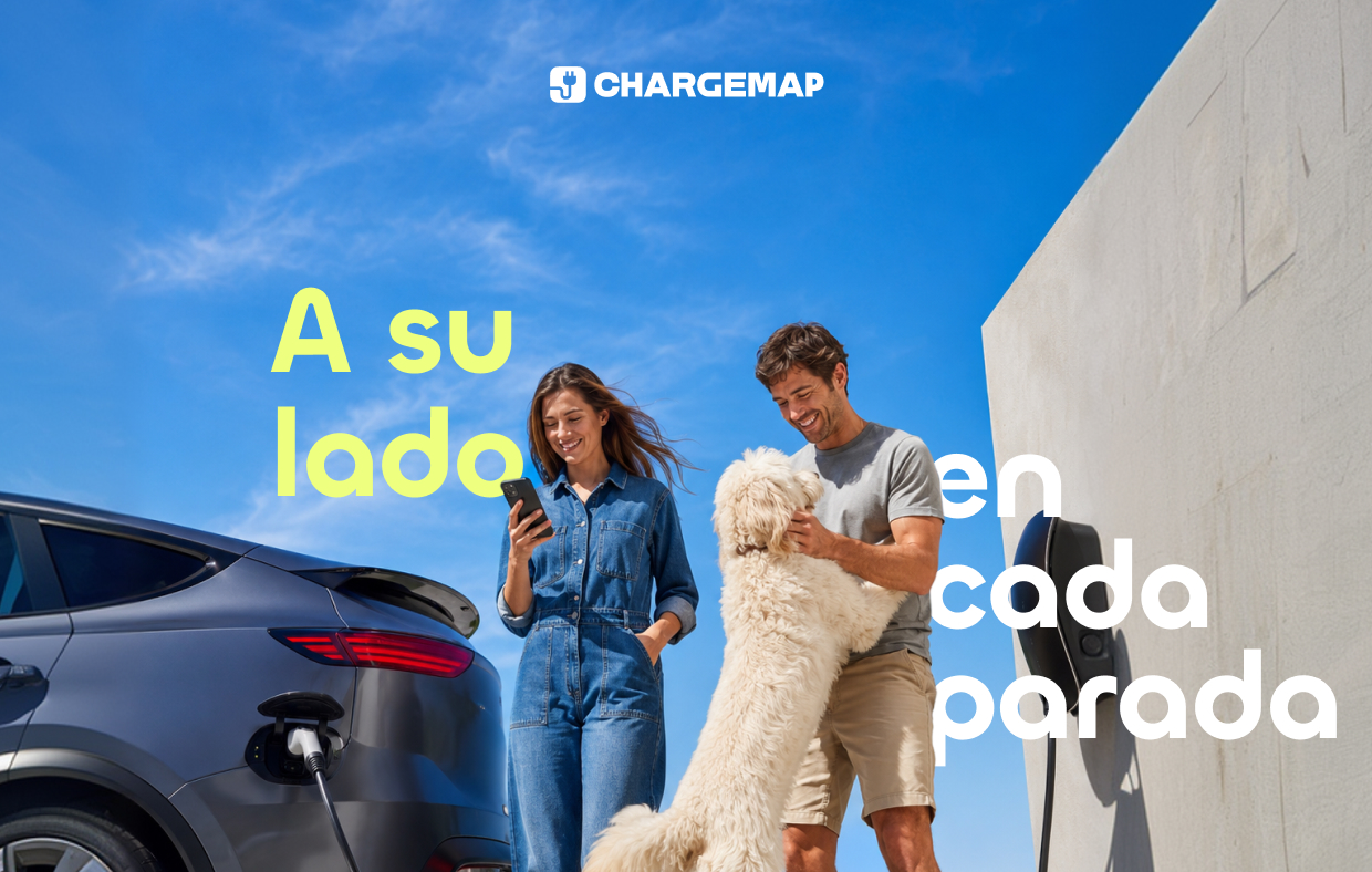 Chargemap evoluciona: nueva identidad, la misma misión